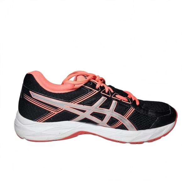 ASICS Women's Gel-Contend 5 Running Shoes Size 9 Black Coral - Picture 4 of 9